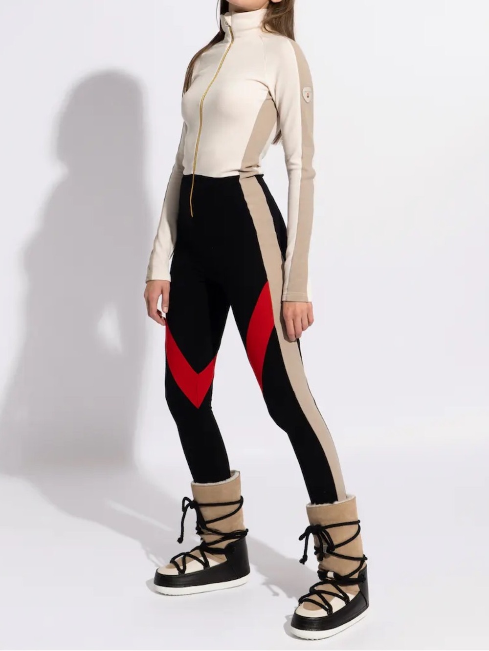 NEW We Norwegians x INUIKII Wool-Blend Pique Jumpsuit : Small